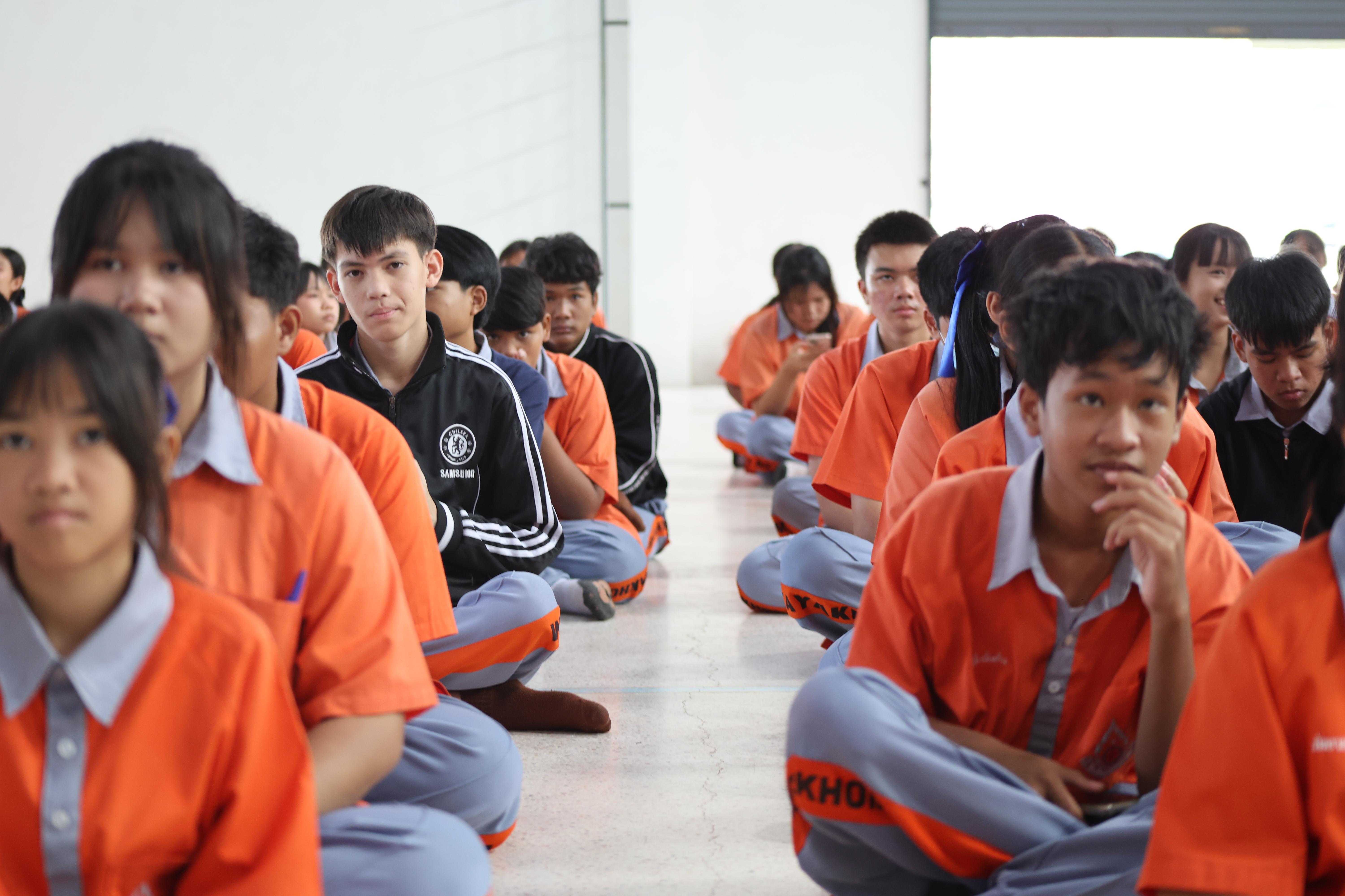 39. โปรแกรมวิชาคอมพิวเตอร์มหาวิทยาลัยราชภัฎกำแพงเพชร จัดกิจกรรมอบรมพัฒนาทักษะทางด้านเทคโนโลยี ให้กับนักเรียนโรงเรียนคณฑีพิทยาคม