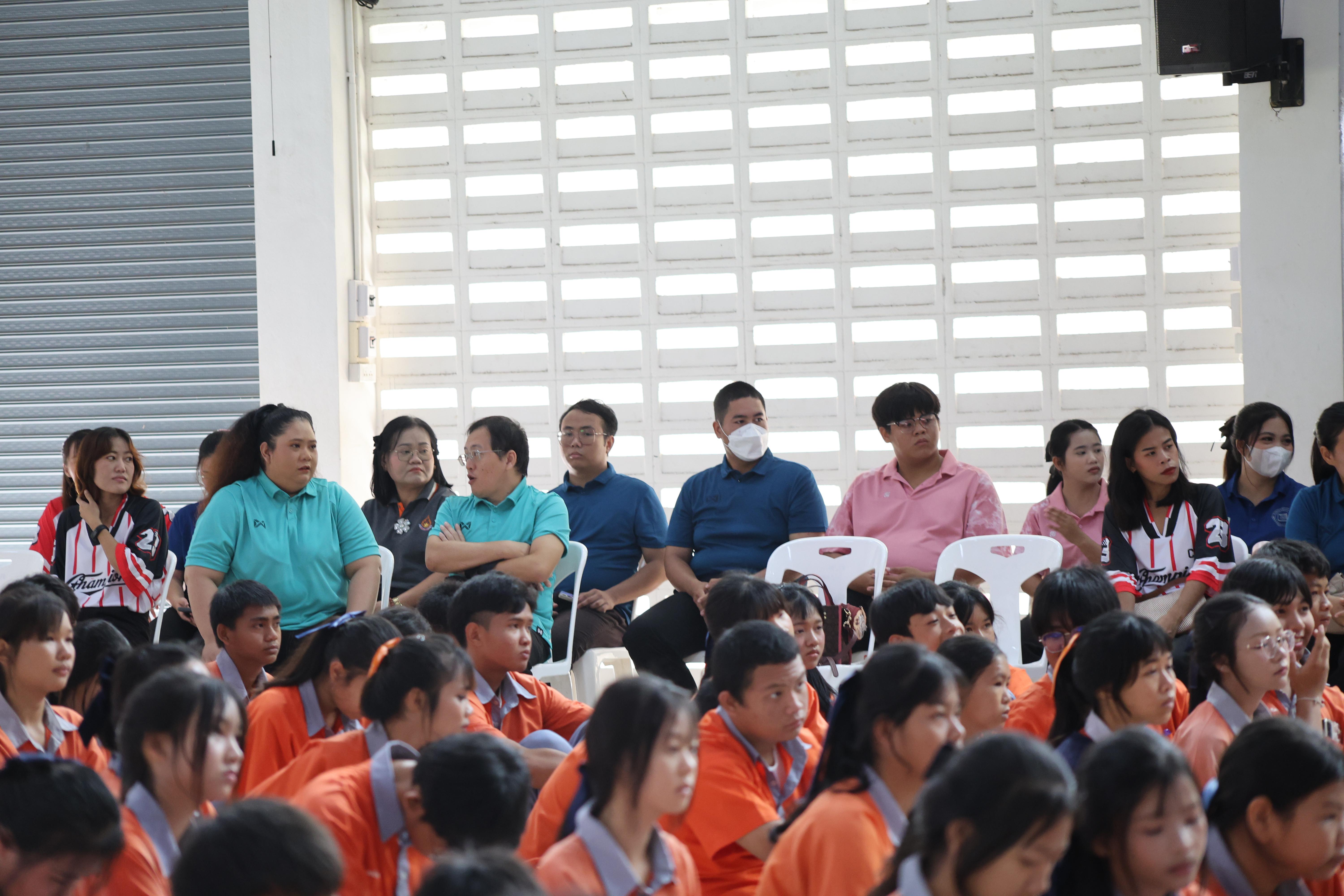 41. โปรแกรมวิชาคอมพิวเตอร์มหาวิทยาลัยราชภัฎกำแพงเพชร จัดกิจกรรมอบรมพัฒนาทักษะทางด้านเทคโนโลยี ให้กับนักเรียนโรงเรียนคณฑีพิทยาคม