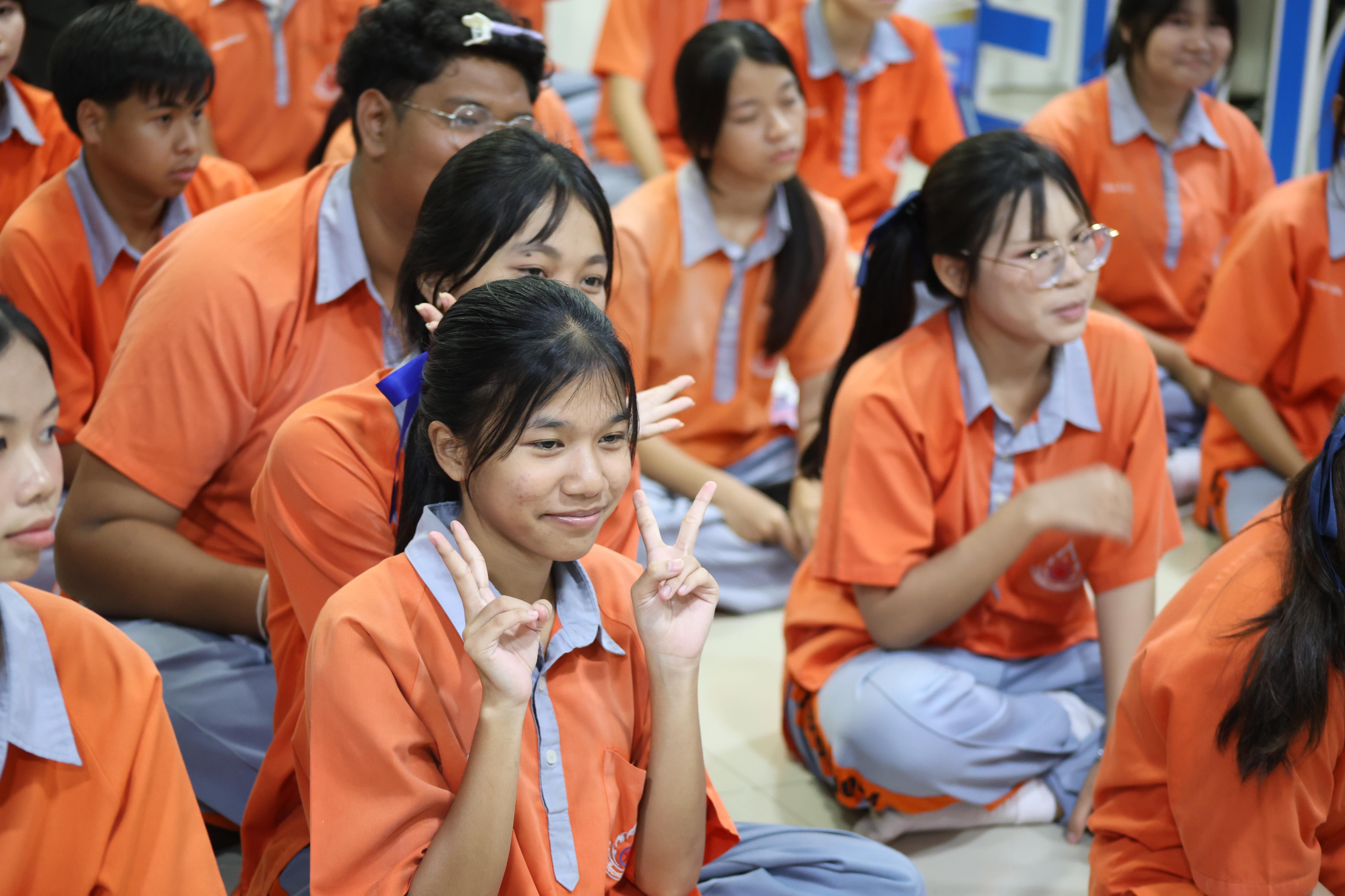 154. โปรแกรมวิชาคอมพิวเตอร์มหาวิทยาลัยราชภัฎกำแพงเพชร จัดกิจกรรมอบรมพัฒนาทักษะทางด้านเทคโนโลยี ให้กับนักเรียนโรงเรียนคณฑีพิทยาคม