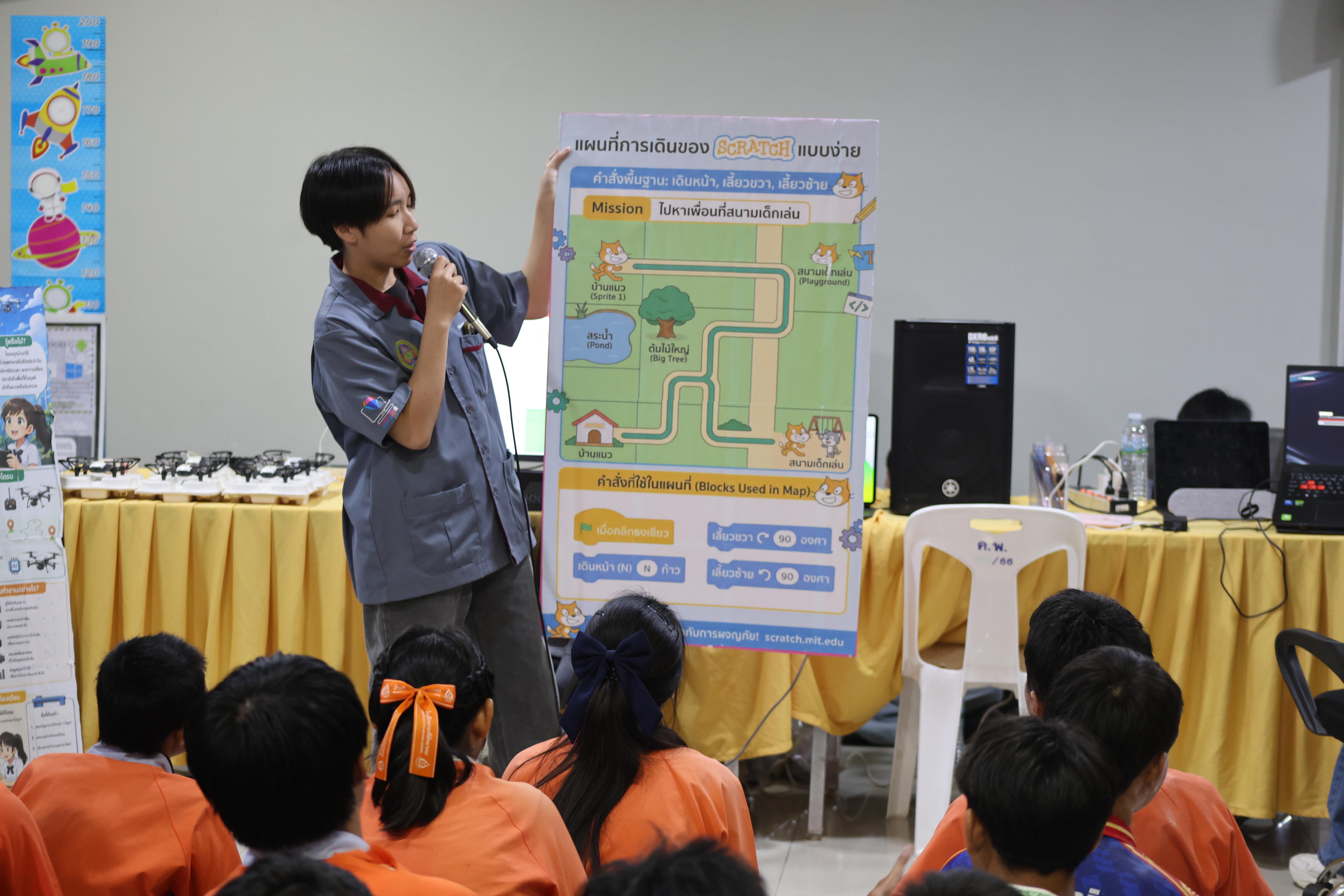 209. โปรแกรมวิชาคอมพิวเตอร์มหาวิทยาลัยราชภัฎกำแพงเพชร จัดกิจกรรมอบรมพัฒนาทักษะทางด้านเทคโนโลยี ให้กับนักเรียนโรงเรียนคณฑีพิทยาคม
