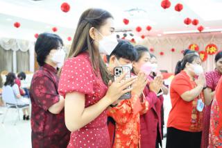 62. วันที่ 9 กุมภาพันธ์ 2565 ที่หอประชุมครุร่มสัก 1 มหาวิทยาลัยราชภัฏกำแพงเพชร ผู้ช่วยศาสตราจารย์ ดร.ไตรรงค์ เปลี่ยนแสง รองคณบดีคณะครุศาสตร์ ฝ่ายกิจการนักศึกษาและศิลปวัฒนธรรม เป็นประธานเปิดโครงการตรุษจีน ของนักศึกษาโปรแกรมวิชาภาษาจีน คณะครุศาสตร์
