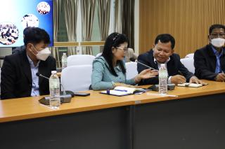 31. วันพุธที่ 16 พ.ย. 65 รศ.ดร.บัณฑิต ฉัตรวิโรจน์ คณบดีคณะครุศาสตร์ พร้อมด้วยคณะผู้บริหาร คณาจารย์ เจ้าหน้าที่บุคลากรครุศาสตร์ ร่วมต้อนรับคณะศึกษาดูงานจาก Provincial Teacher Training College Cambodia