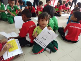 2. โครงการค่ายอาเซียนสำหรับเด็กวัยก่อนประถมศึกษา วันที่ 18 ส.ค.62 ณ โรงเรียนในเขตตำบลคุยบ้านโอง
