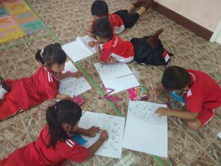 3. โครงการค่ายอาเซียนสำหรับเด็กวัยก่อนประถมศึกษา วันที่ 18 ส.ค.62 ณ โรงเรียนในเขตตำบลคุยบ้านโอง
