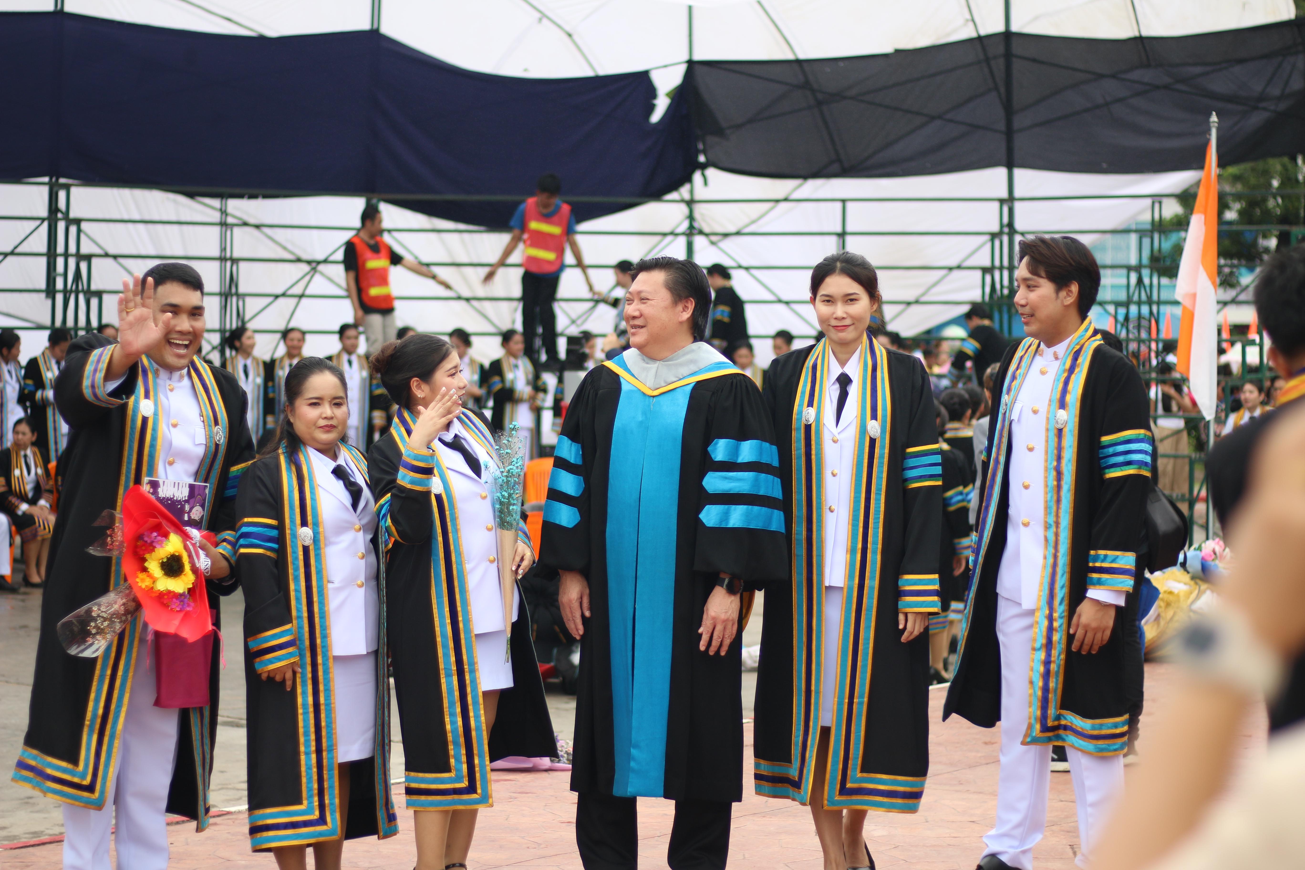 31. ภาพบรรยากาศการซ้อมรับพระราชทานปริญญาบัตร ประจำปี พ.ศ.2567 ณ มหาวิทยาลัยราชภัฏกำแพงเพชร