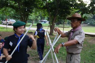 102. อบรมบุคลากรทางการลูกเสือ ขั้นความรู้เบื้องต้น รุ่นที่ 4