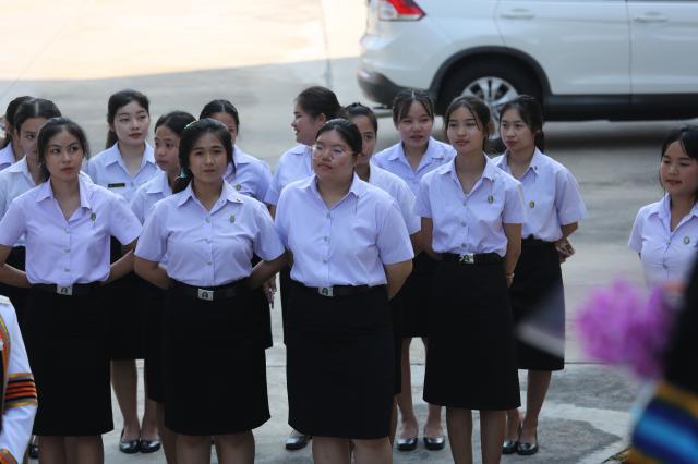 4. บรรยากาศงานซ้อมรับปริญญา บัณฑิตคณะครุศาสตร์