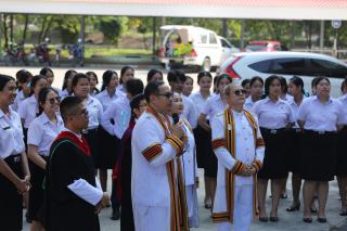 1. บรรยากาศงานซ้อมรับปริญญา บัณฑิตคณะครุศาสตร์