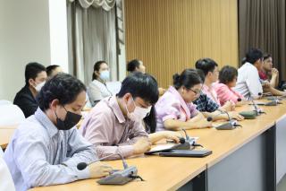 28. ประชุมคณาจารย์เพื่อเตรียมการจัดงานปัจฉิมนักศึกษาครุศาสตรบัณฑิต