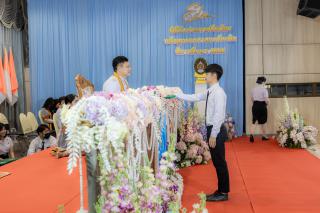 257. พิธีมอบใบประกาศนียบัตร ประจำปีการศึกษา 2566 และพิธีมอบเกียรติบัตรคณาจารย์ บุคลากร  และนักศึกษาที่มีความโดดเด่นในการสร้างผลงานและชื่อเสียงให้กับคณะครุศาสตร์