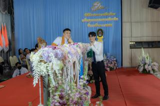 314. พิธีมอบใบประกาศนียบัตร ประจำปีการศึกษา 2566 และพิธีมอบเกียรติบัตรคณาจารย์ บุคลากร  และนักศึกษาที่มีความโดดเด่นในการสร้างผลงานและชื่อเสียงให้กับคณะครุศาสตร์