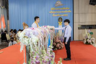 493. พิธีมอบใบประกาศนียบัตร ประจำปีการศึกษา 2566 และพิธีมอบเกียรติบัตรคณาจารย์ บุคลากร  และนักศึกษาที่มีความโดดเด่นในการสร้างผลงานและชื่อเสียงให้กับคณะครุศาสตร์