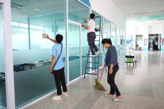 35. Big cleaning day เนื่องในวันคล้ายวันสวรรคตพระบรมชนกาธิเบศรมหาภูมิพลอดุลเดชมหาราชบรมนาถบพิตร รัชกาลที่ 9