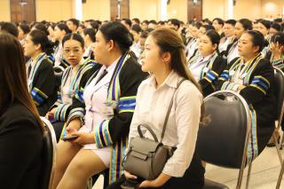 80. บรรยากาศการฝึกซ้อมพิธีพระราชทานปริญญาบัตร ประจำปีการศึกษา 2564-2565 ณ มหาวิทยาลัยราชภัฏกำแพงเพชร