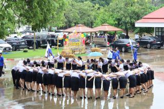 146. บรรยากาศการฝึกซ้อมพิธีพระราชทานปริญญาบัตร ประจำปีการศึกษา 2564-2565 ณ มหาวิทยาลัยราชภัฏกำแพงเพชร