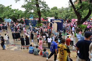 152. บรรยากาศการฝึกซ้อมพิธีพระราชทานปริญญาบัตร ประจำปีการศึกษา 2564-2565 ณ มหาวิทยาลัยราชภัฏกำแพงเพชร