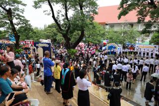 157. บรรยากาศการฝึกซ้อมพิธีพระราชทานปริญญาบัตร ประจำปีการศึกษา 2564-2565 ณ มหาวิทยาลัยราชภัฏกำแพงเพชร