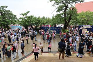 164. บรรยากาศการฝึกซ้อมพิธีพระราชทานปริญญาบัตร ประจำปีการศึกษา 2564-2565 ณ มหาวิทยาลัยราชภัฏกำแพงเพชร