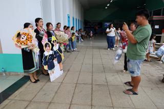 168. บรรยากาศการฝึกซ้อมพิธีพระราชทานปริญญาบัตร ประจำปีการศึกษา 2564-2565 ณ มหาวิทยาลัยราชภัฏกำแพงเพชร