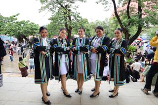 175. บรรยากาศการฝึกซ้อมพิธีพระราชทานปริญญาบัตร ประจำปีการศึกษา 2564-2565 ณ มหาวิทยาลัยราชภัฏกำแพงเพชร