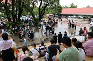 178. บรรยากาศการฝึกซ้อมพิธีพระราชทานปริญญาบัตร ประจำปีการศึกษา 2564-2565 ณ มหาวิทยาลัยราชภัฏกำแพงเพชร