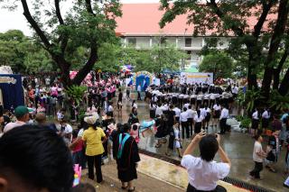 179. บรรยากาศการฝึกซ้อมพิธีพระราชทานปริญญาบัตร ประจำปีการศึกษา 2564-2565 ณ มหาวิทยาลัยราชภัฏกำแพงเพชร