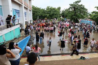 182. บรรยากาศการฝึกซ้อมพิธีพระราชทานปริญญาบัตร ประจำปีการศึกษา 2564-2565 ณ มหาวิทยาลัยราชภัฏกำแพงเพชร