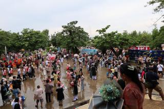 183. บรรยากาศการฝึกซ้อมพิธีพระราชทานปริญญาบัตร ประจำปีการศึกษา 2564-2565 ณ มหาวิทยาลัยราชภัฏกำแพงเพชร