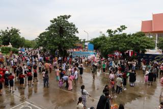 188. บรรยากาศการฝึกซ้อมพิธีพระราชทานปริญญาบัตร ประจำปีการศึกษา 2564-2565 ณ มหาวิทยาลัยราชภัฏกำแพงเพชร