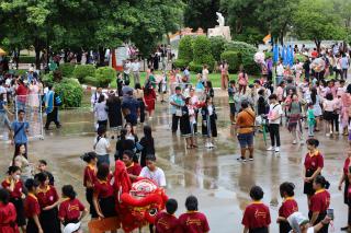 196. บรรยากาศการฝึกซ้อมพิธีพระราชทานปริญญาบัตร ประจำปีการศึกษา 2564-2565 ณ มหาวิทยาลัยราชภัฏกำแพงเพชร