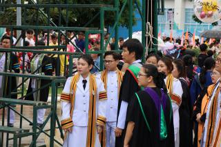 213. บรรยากาศการฝึกซ้อมพิธีพระราชทานปริญญาบัตร ประจำปีการศึกษา 2564-2565 ณ มหาวิทยาลัยราชภัฏกำแพงเพชร