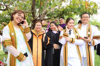 259. บรรยากาศการฝึกซ้อมพิธีพระราชทานปริญญาบัตร ประจำปีการศึกษา 2564-2565 ณ มหาวิทยาลัยราชภัฏกำแพงเพชร