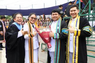 262. บรรยากาศการฝึกซ้อมพิธีพระราชทานปริญญาบัตร ประจำปีการศึกษา 2564-2565 ณ มหาวิทยาลัยราชภัฏกำแพงเพชร