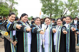 320. บรรยากาศการฝึกซ้อมพิธีพระราชทานปริญญาบัตร ประจำปีการศึกษา 2564-2565 ณ มหาวิทยาลัยราชภัฏกำแพงเพชร