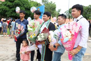 321. บรรยากาศการฝึกซ้อมพิธีพระราชทานปริญญาบัตร ประจำปีการศึกษา 2564-2565 ณ มหาวิทยาลัยราชภัฏกำแพงเพชร