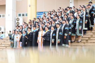 337. บรรยากาศการฝึกซ้อมพิธีพระราชทานปริญญาบัตร ประจำปีการศึกษา 2564-2565 ณ มหาวิทยาลัยราชภัฏกำแพงเพชร