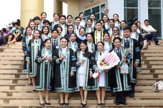 346. บรรยากาศการฝึกซ้อมพิธีพระราชทานปริญญาบัตร ประจำปีการศึกษา 2564-2565 ณ มหาวิทยาลัยราชภัฏกำแพงเพชร