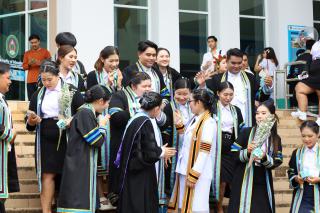 370. บรรยากาศการฝึกซ้อมพิธีพระราชทานปริญญาบัตร ประจำปีการศึกษา 2564-2565 ณ มหาวิทยาลัยราชภัฏกำแพงเพชร