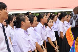 374. บรรยากาศการฝึกซ้อมพิธีพระราชทานปริญญาบัตร ประจำปีการศึกษา 2564-2565 ณ มหาวิทยาลัยราชภัฏกำแพงเพชร