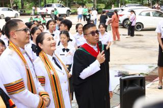 389. บรรยากาศการฝึกซ้อมพิธีพระราชทานปริญญาบัตร ประจำปีการศึกษา 2564-2565 ณ มหาวิทยาลัยราชภัฏกำแพงเพชร