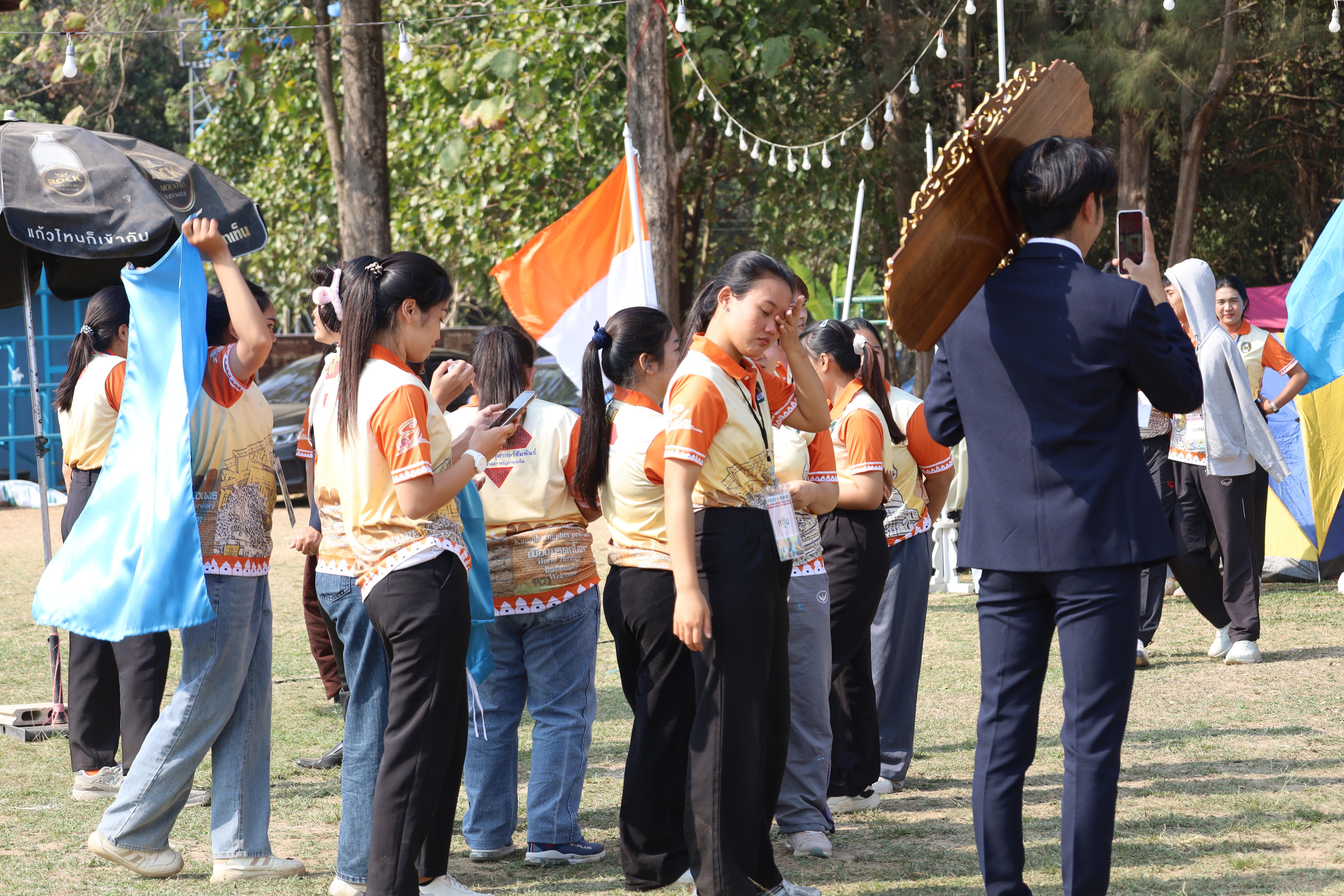 199. พิธีปิดและพิธีมอบธงค่ายจิตอาสาครุศาสตร์สัมพันธ์ 8 มหาวิทยาลัยราชภัฏภาคเหนือ ครั้งที่ 9