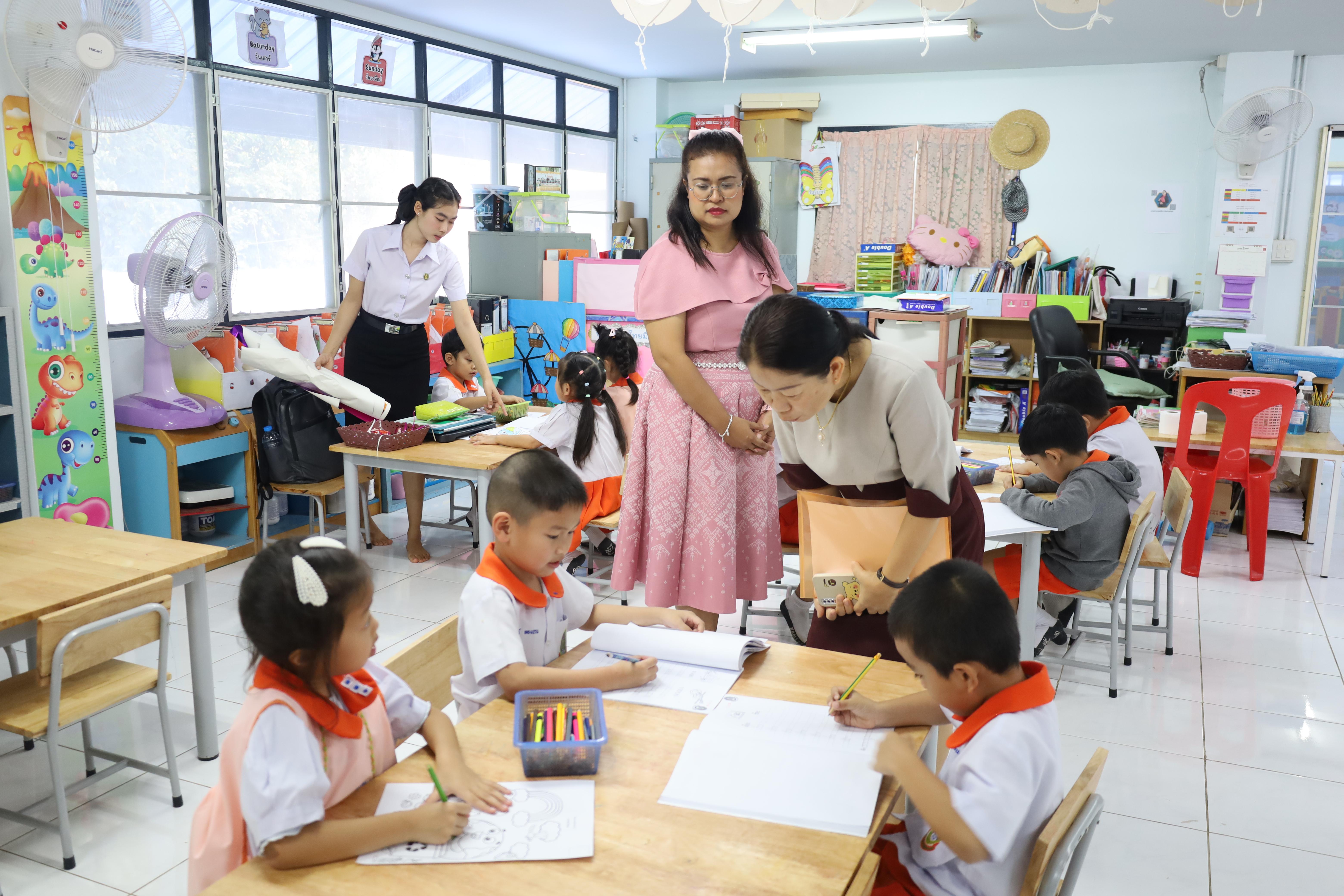 144. การตรวจประเมินคุณภาพการศึกษาโรงเรียนอนุบาลราชภัฏกำแพงเพชร