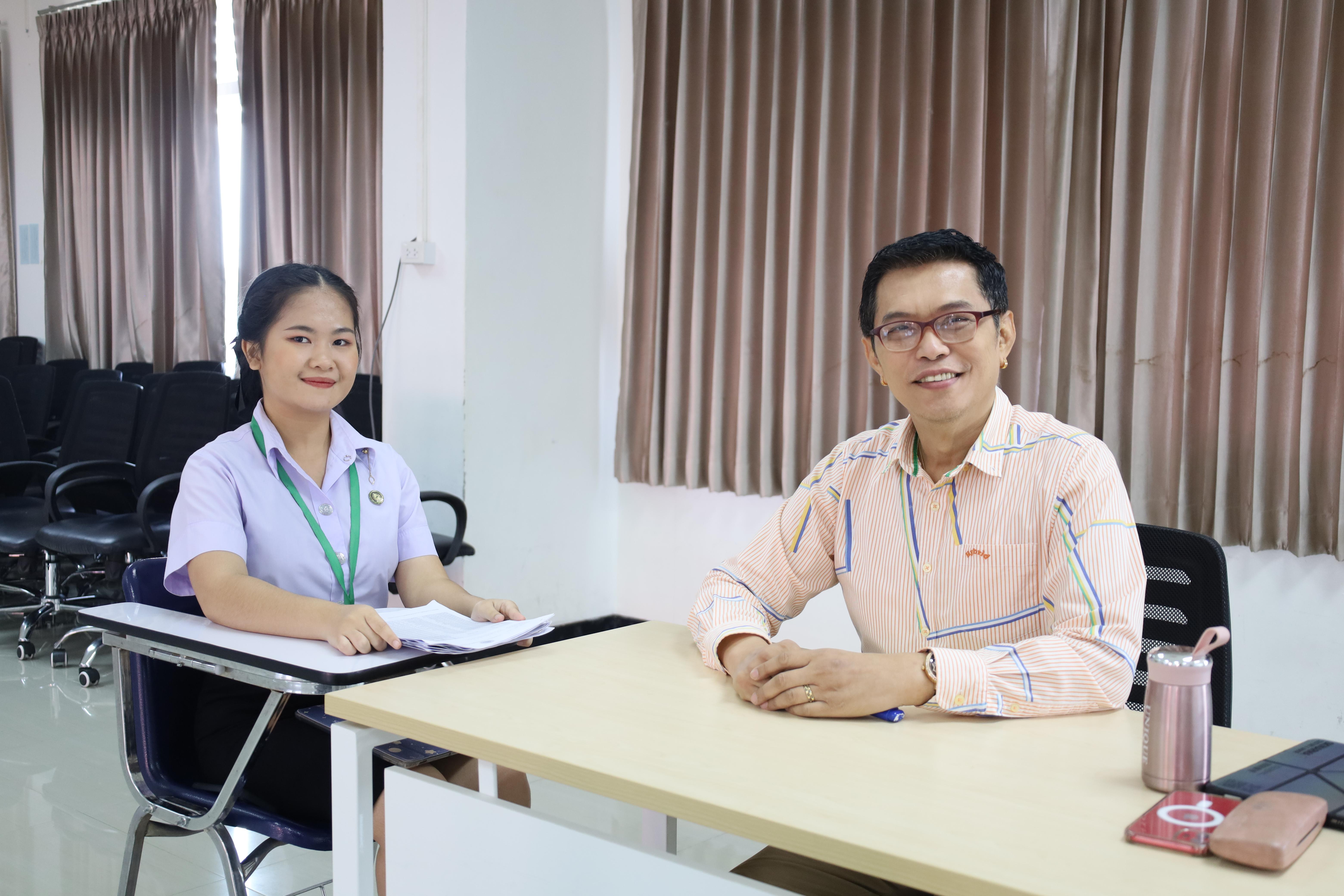52. บรรยากาศการสอบสัมภาษณ์นักศึกษารอบ 2
