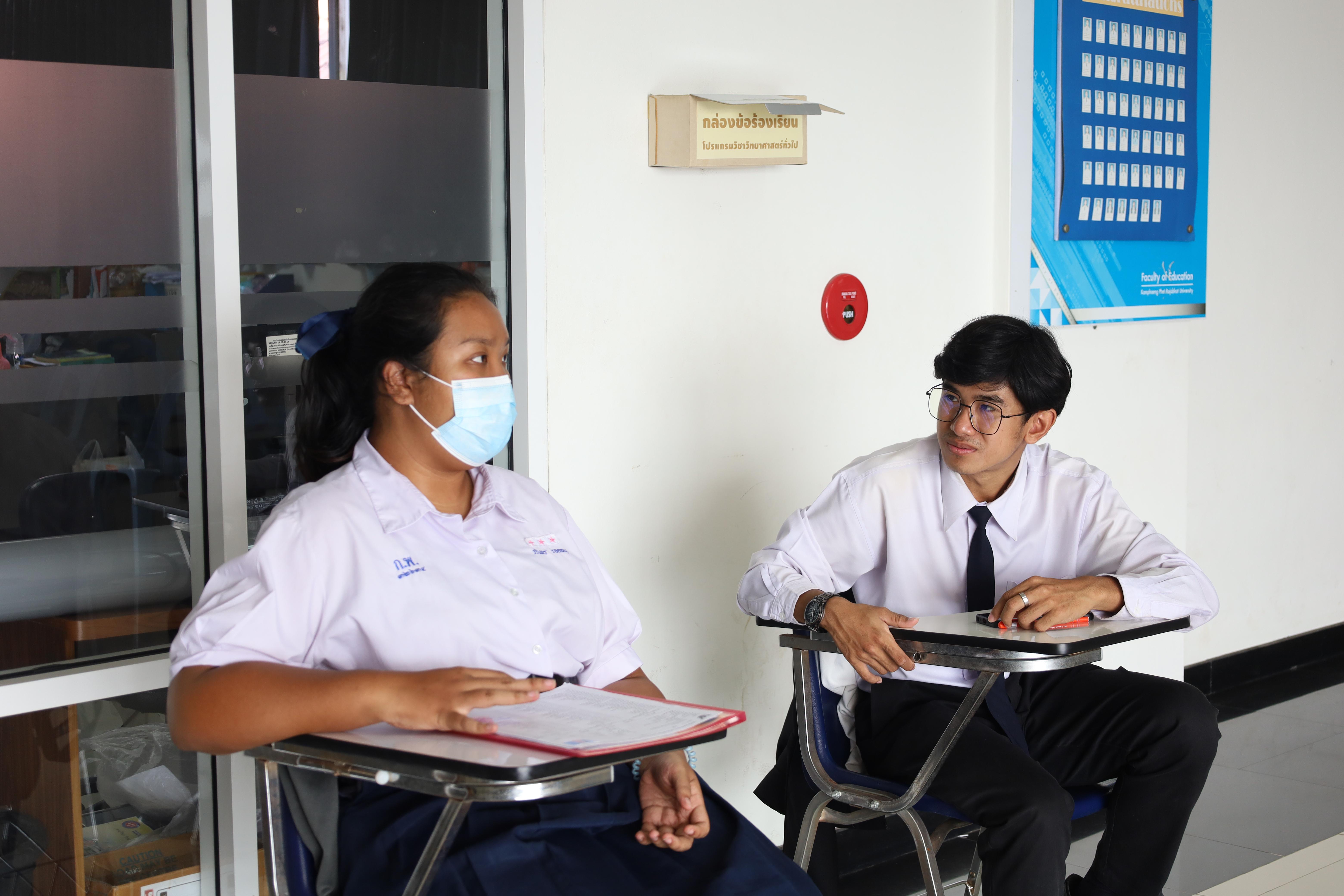 60. บรรยากาศการสอบสัมภาษณ์นักศึกษารอบ 2