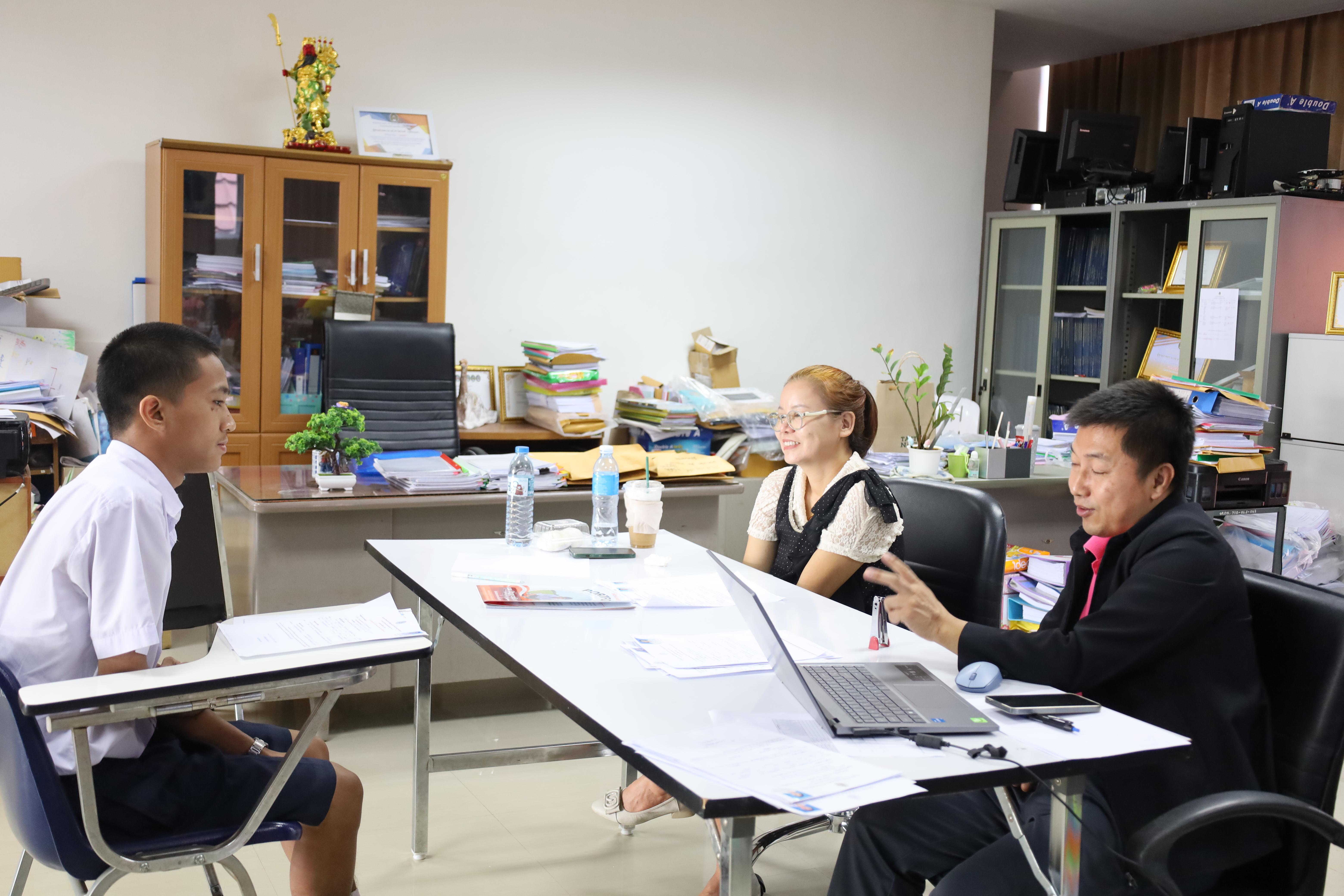62. บรรยากาศการสอบสัมภาษณ์นักศึกษารอบ 2
