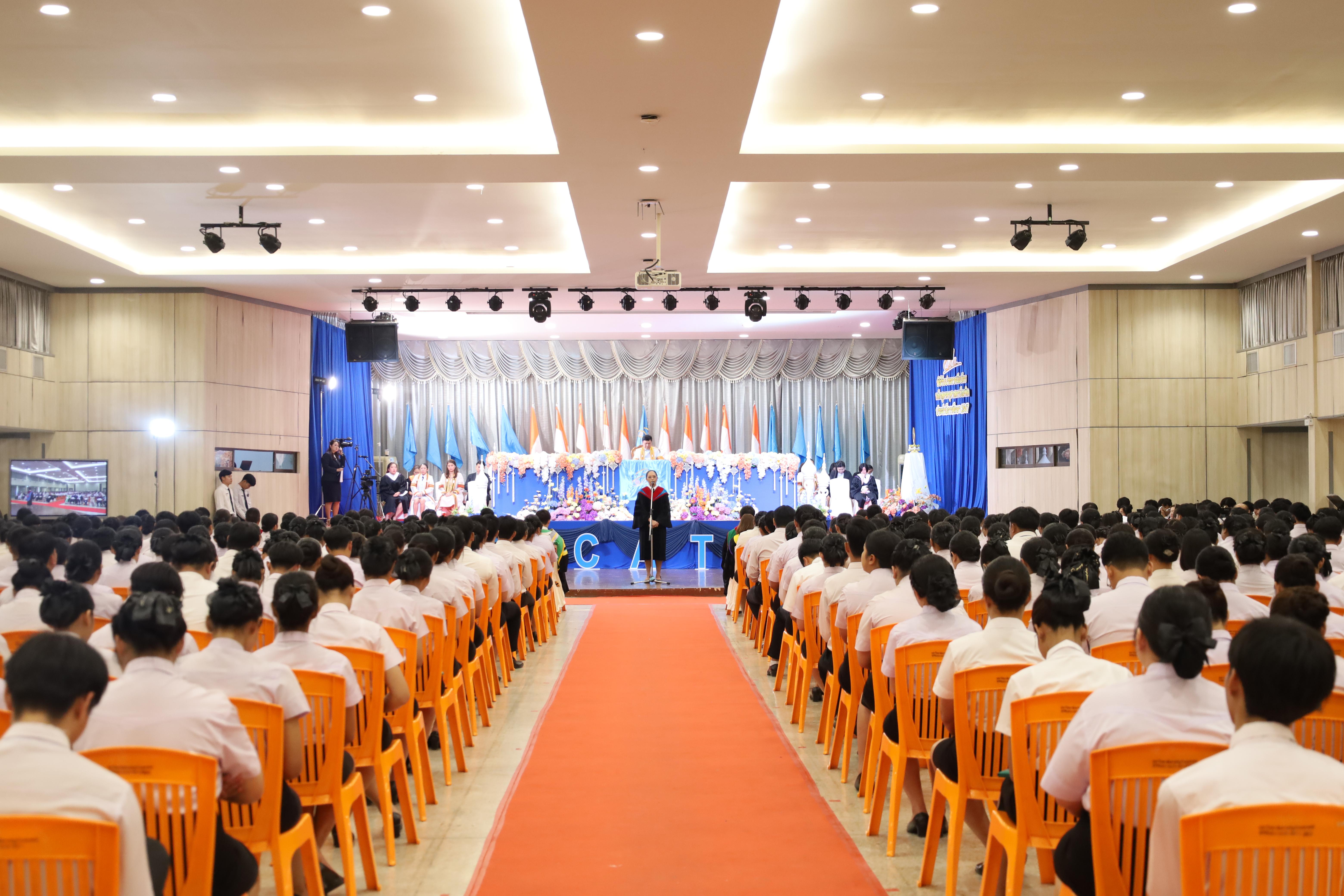 2015. งานปัจฉิมนิเทศนักศึกษาหลักสูตรครุศาสตรบัณฑิต
