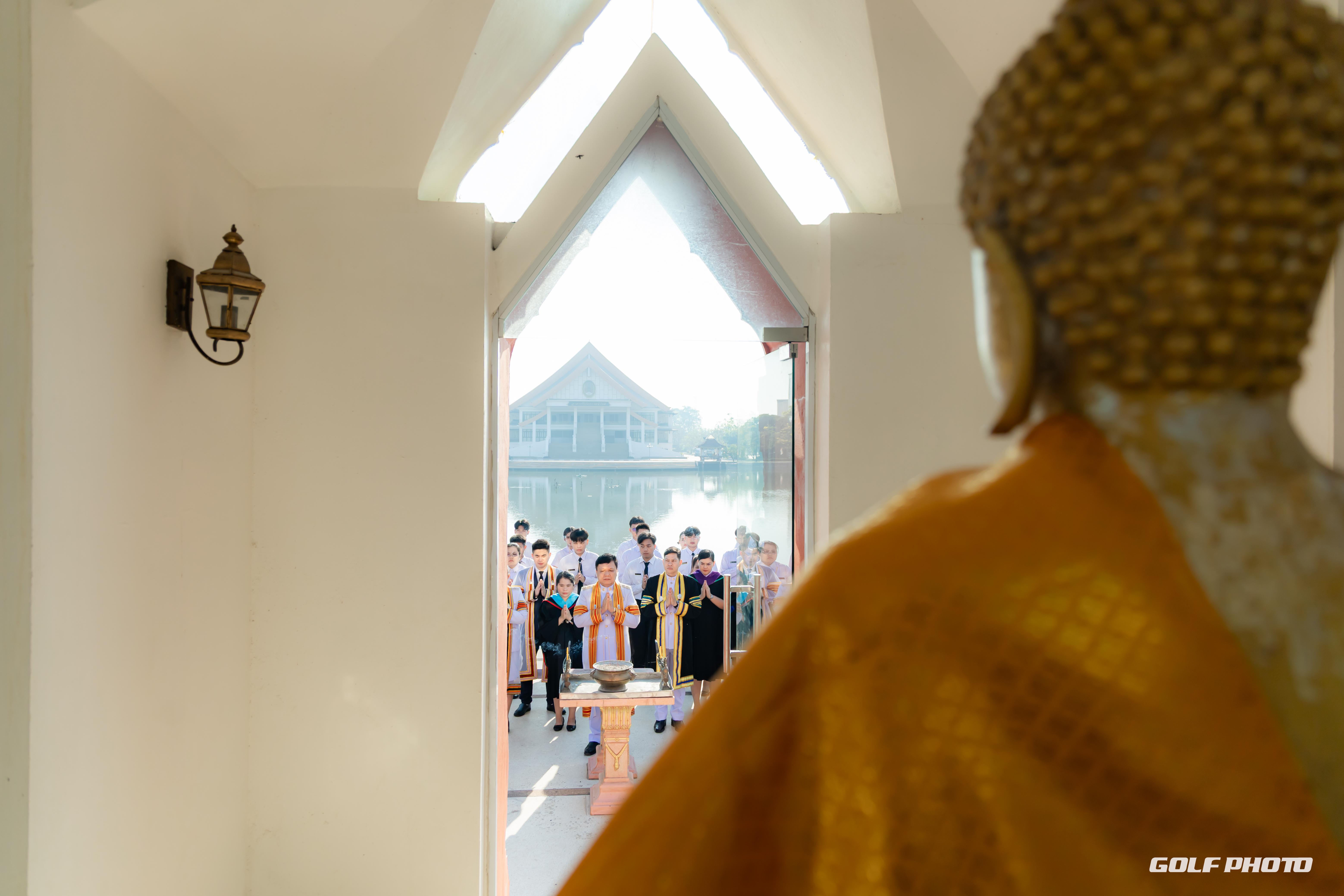 12. ประมวลภาพพิธีปัจฉิมนิเทศนักศึกษาหลักสูตรครุศาสตรบัณฑิต