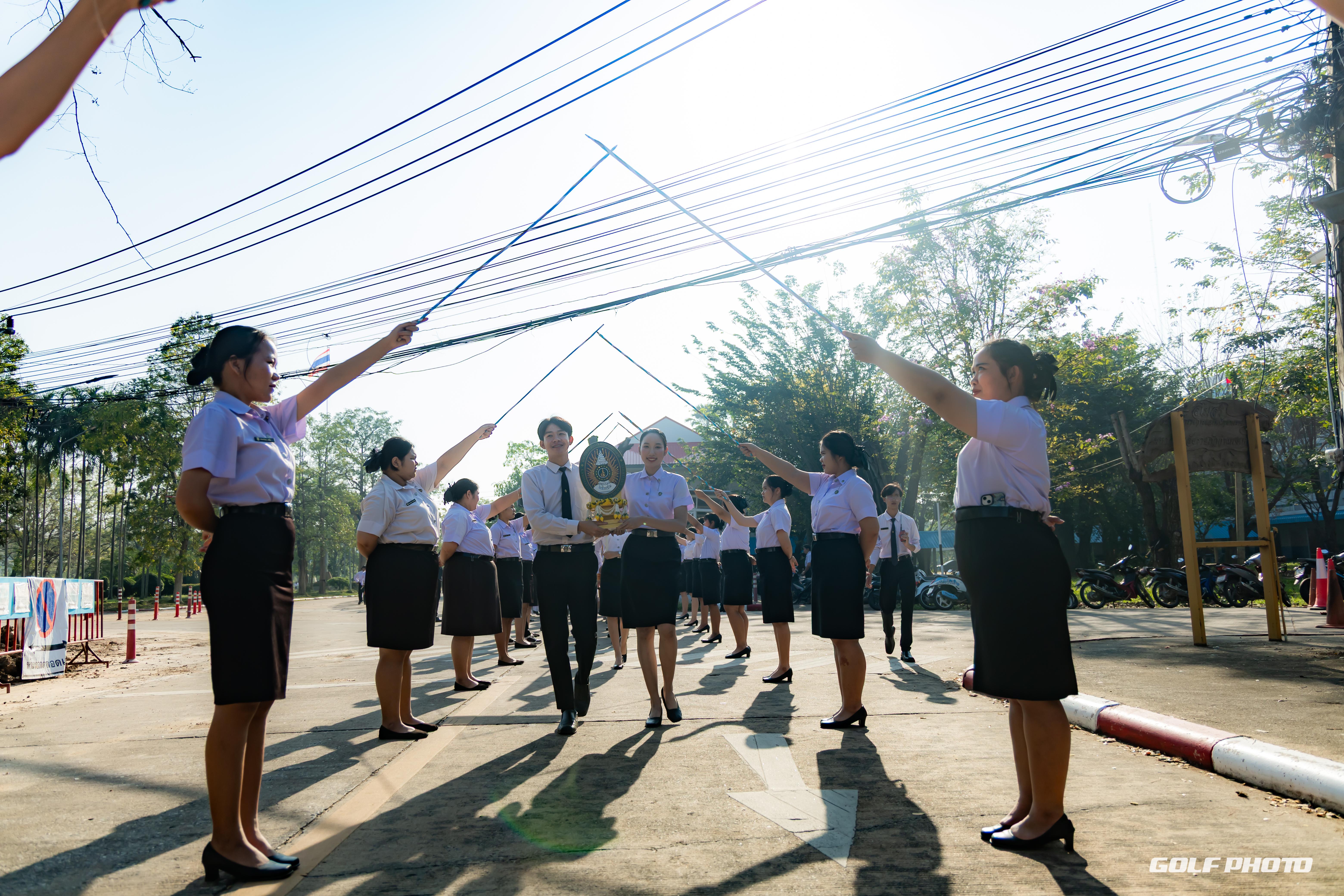 46. ประมวลภาพพิธีปัจฉิมนิเทศนักศึกษาหลักสูตรครุศาสตรบัณฑิต