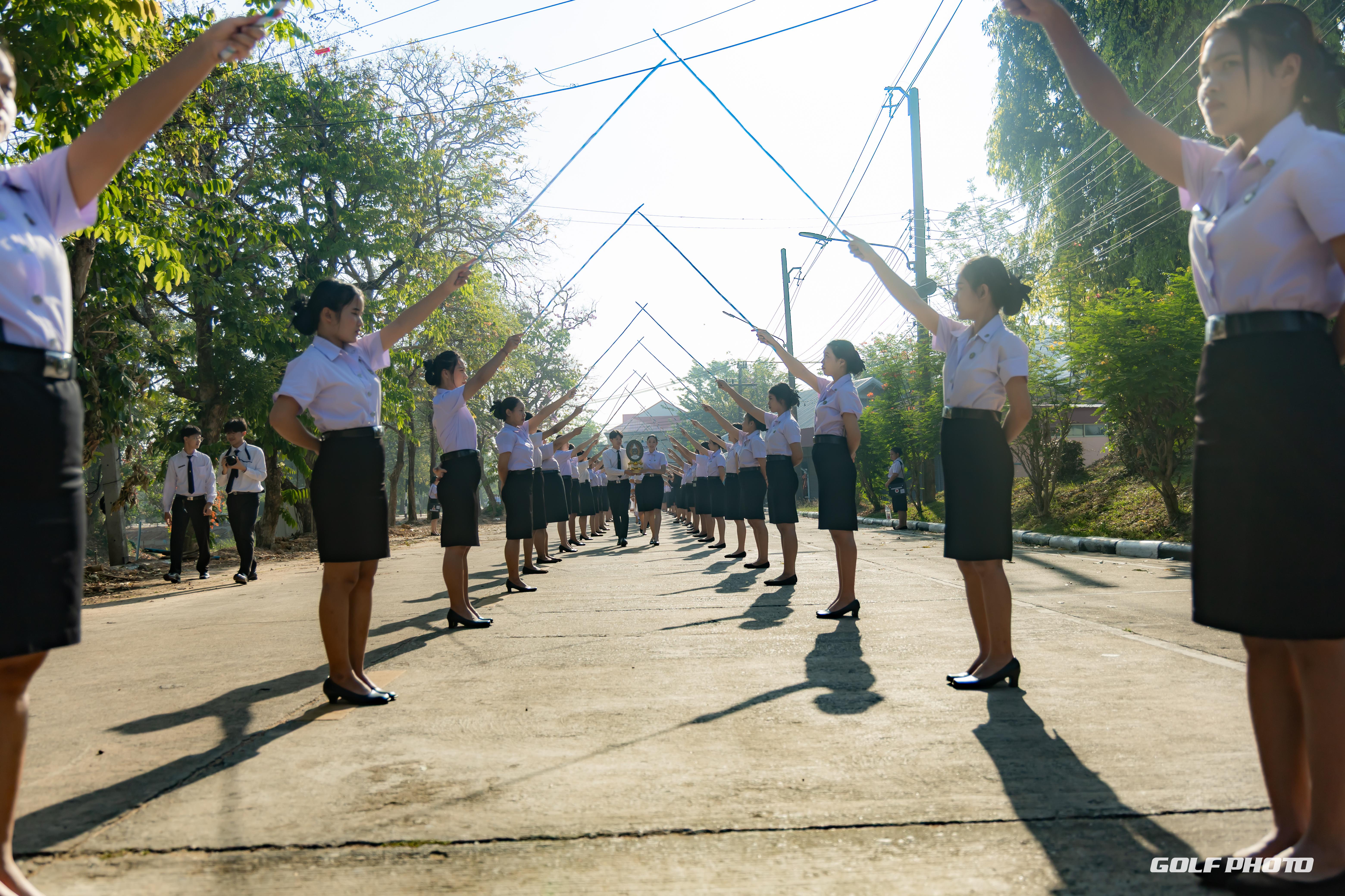 55. ประมวลภาพพิธีปัจฉิมนิเทศนักศึกษาหลักสูตรครุศาสตรบัณฑิต