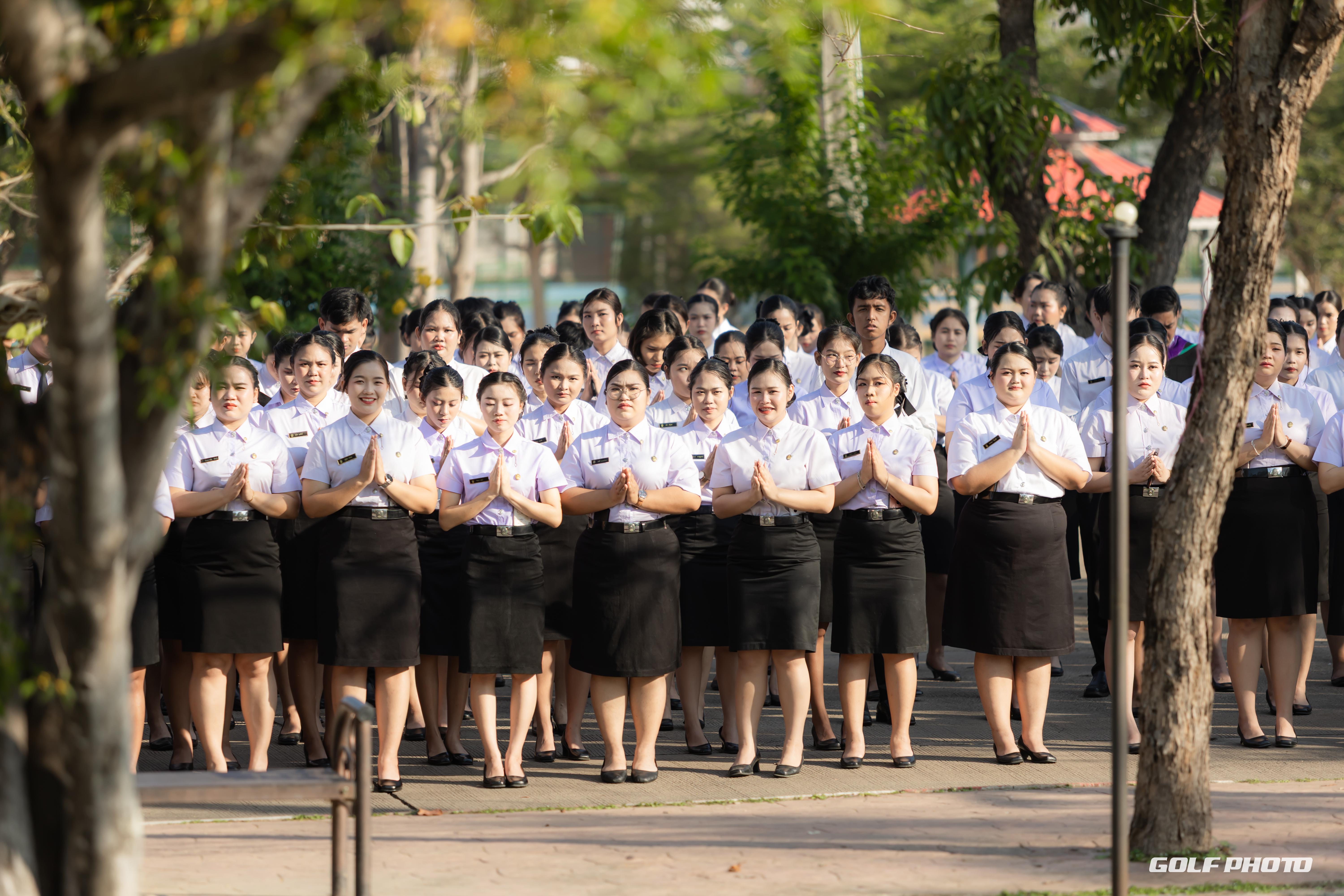 61. ประมวลภาพพิธีปัจฉิมนิเทศนักศึกษาหลักสูตรครุศาสตรบัณฑิต1